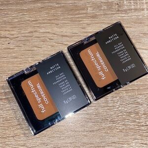 2 Covergirl powder foundation‎ 2 full spectrum matte ambition tan deep cool